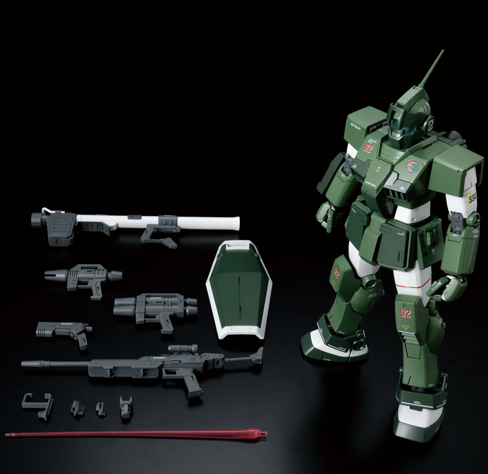MG 1/100 GM Sniper Custom (Mobile Suit Zeta Gundam Ver.) – Gundam Base Limited - Image 4