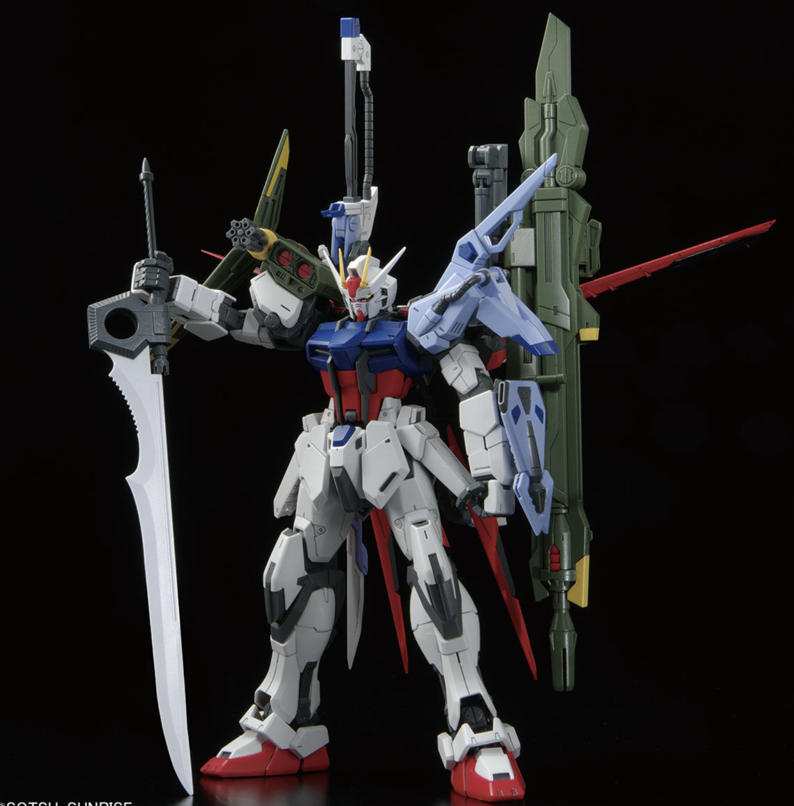 MG 1/100 Gundam Base Limited Perfect Strike Gundam Grand Slam Equipped Type