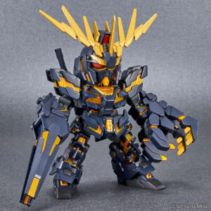 SD Gundam Cross Silhouette Unicorn Gundam Unit 2 Banshee [Destroy Mode] & Banshee Norn Parts Set
