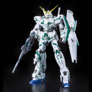 MG 1/100 Unicorn Gundam (Red/Green Twin Frame Edition) [Titanium Finish]