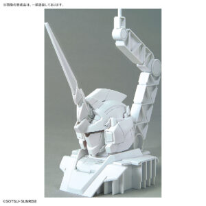 1/48 Gundam Base Limited Unicorn Gundam Head Display Base [Psycho-Frame Color Variation Ver.] & Unicorn Gundam Unit 2 Banshee Head Display Base Set