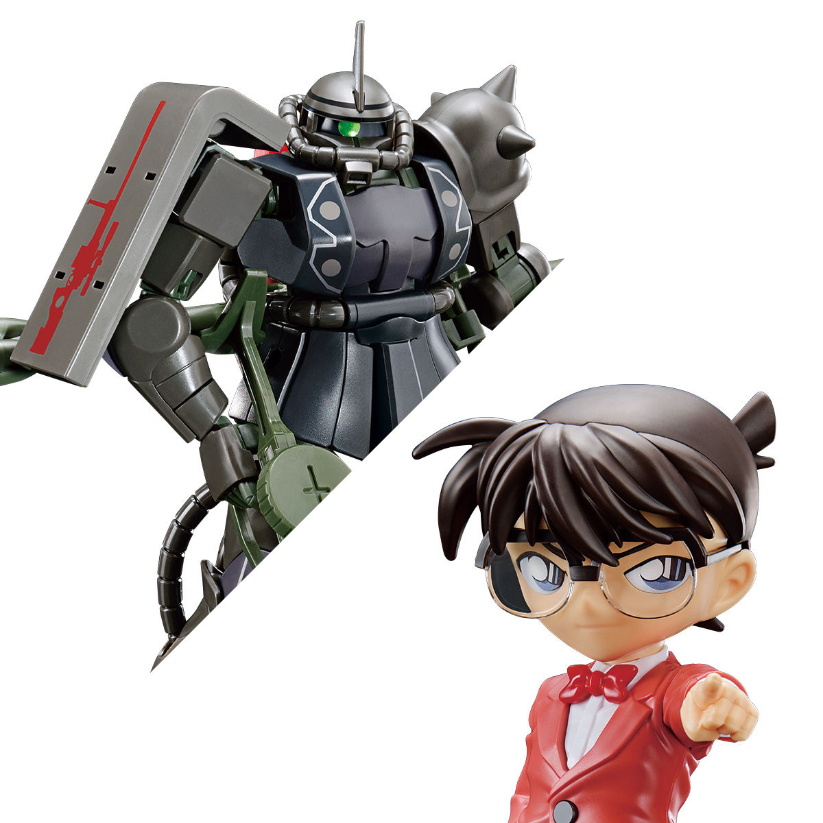 ENTRY GRADE Conan Edogawa (Char’s Zaku II Color) & HG 1/144 Char’s Zaku II (Shuichi Akai Color) - Image 8