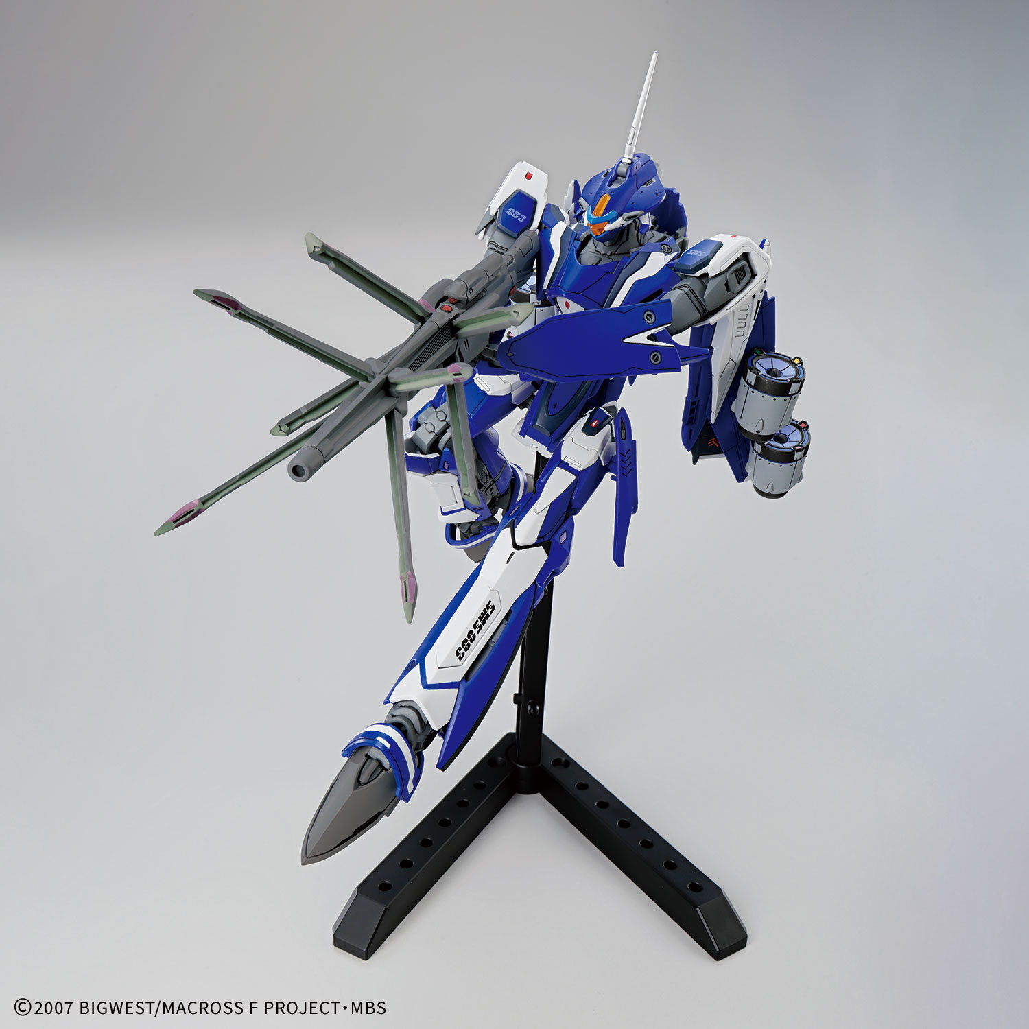 HG 1/100 VF-25G Messiah Valkyrie (Michael Blanc Custom) - Image 5