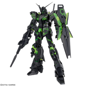 MG 1/100 Unicorn Gundam [Recirculation Color / Clear Neon Green]