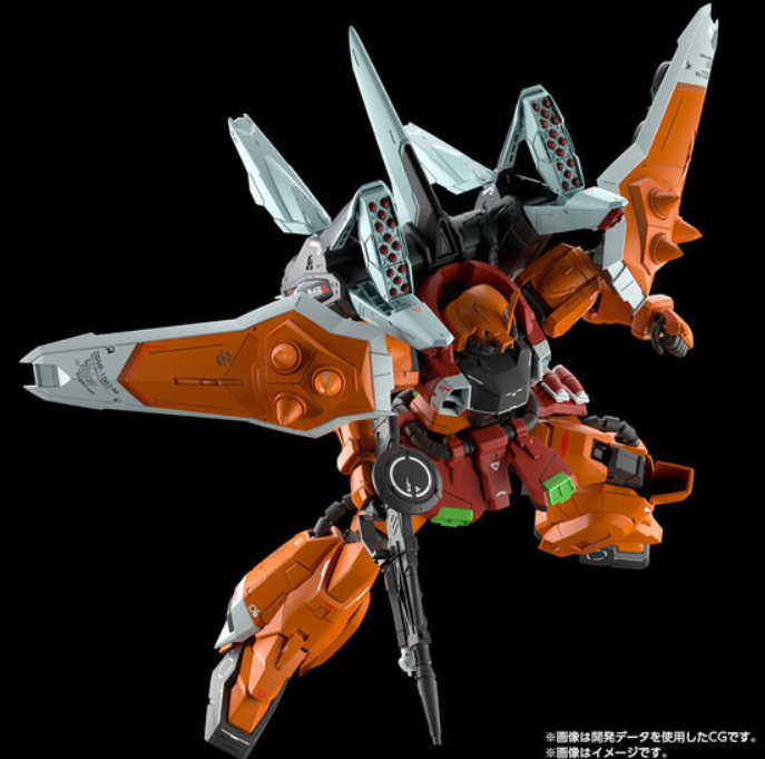 MG 1/100 Blaze Zaku Phantom (Heine Westenfluss Custom) - Image 6