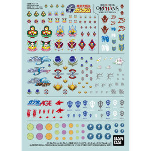 Gundam Decal Gundam Base Limited HG 1/144 Another Centuries Emblem Set 1