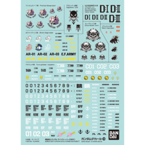 Gundam Decal No. 136 for Mobile Suit Gundam Side Stories [General Purpose 1]