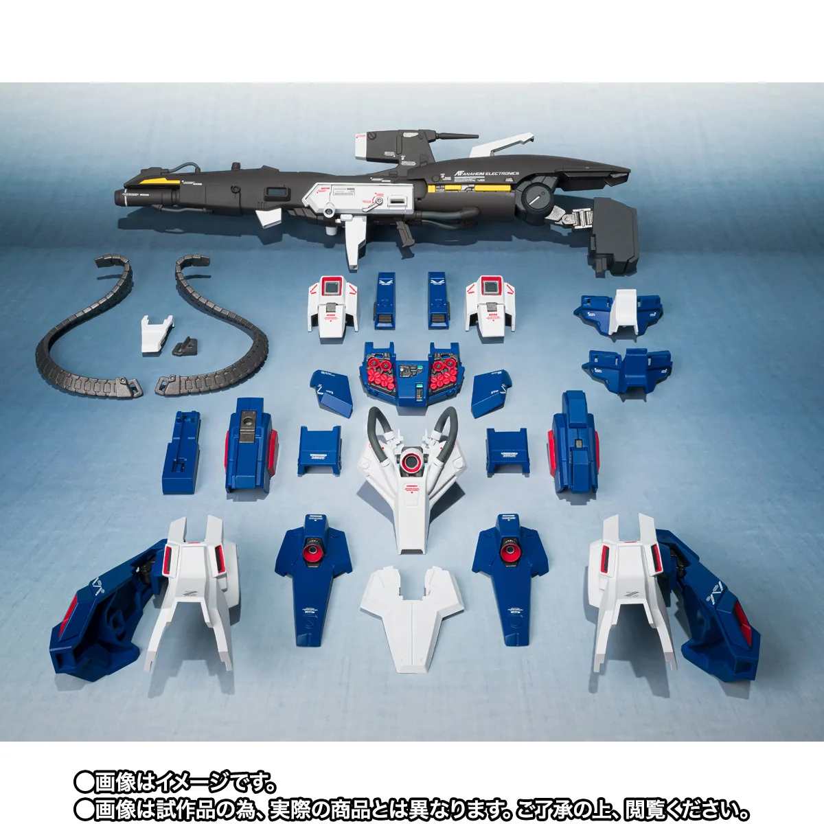 ROBOT SPIRITS <SIDE MS> Full Armor Parts Set for Enhanced ZZ Gundam - Image 3