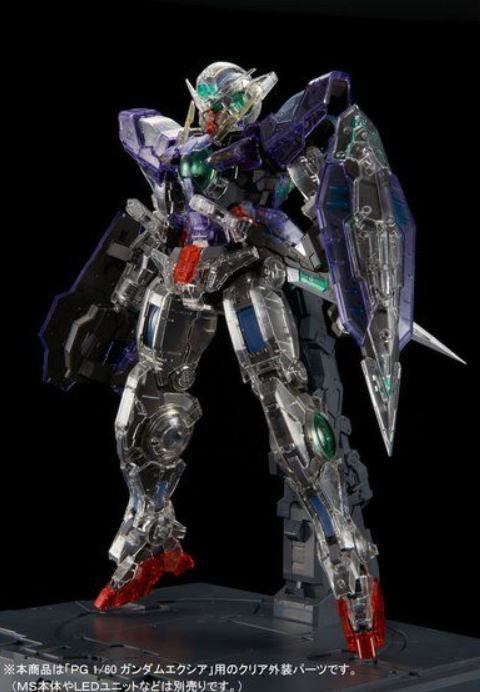 PG 1/60 Gundam Exia Clear Color Body - Image 6