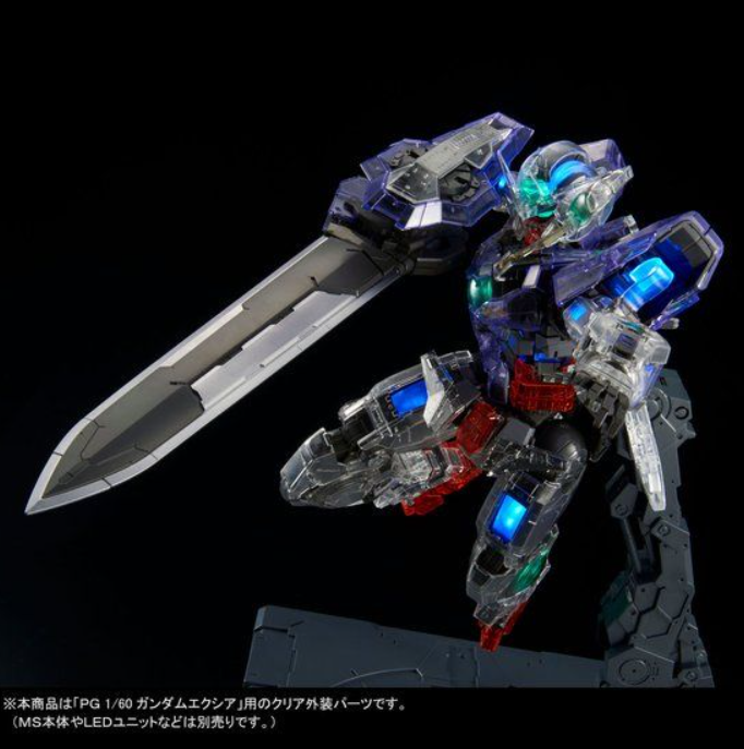 PG 1/60 Gundam Exia Clear Color Body - Image 8