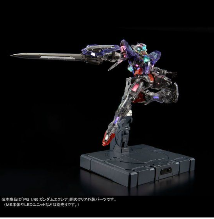 PG 1/60 Gundam Exia Clear Color Body - Image 9