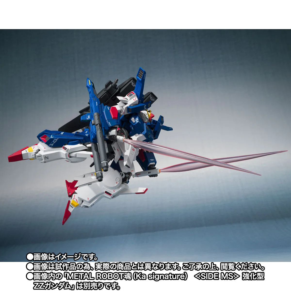 ROBOT SPIRITS <SIDE MS> Full Armor Parts Set for Enhanced ZZ Gundam - Image 13